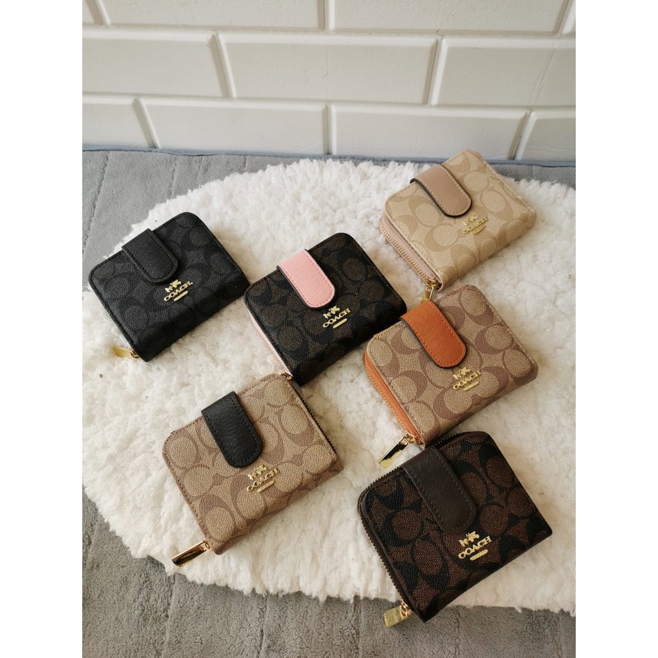 Dompet coach /dompet kartu coach / coach wallet / coach mini wallet / coach signature wallet