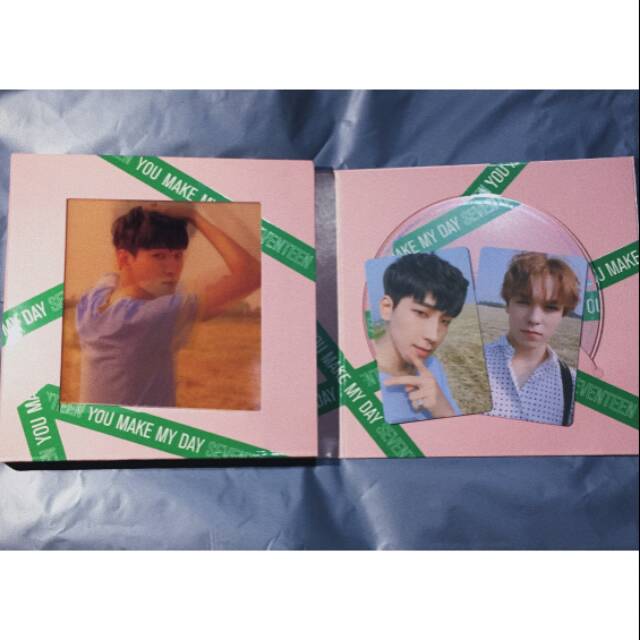 UNSEALED You Make My Day Album Follow ver. Wonwoo Lenti PC, Vernon PC