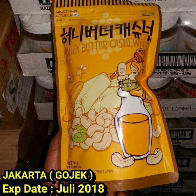

Hot Produk HONEY BUTTER CASHEWNUT / HONEY BUTTER ALMOND / WASABI ALMOND / BANANA