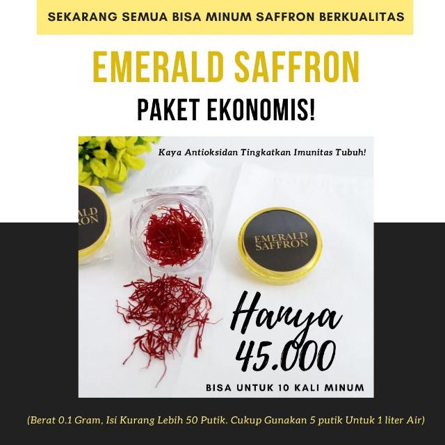 

PAKET EKONOMIS EMERALD SAFFRON ASLI AFGHANISTAN