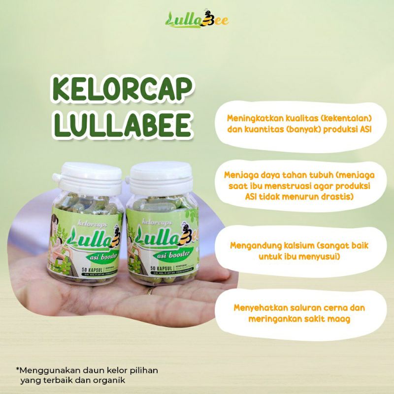 ASI BOOSTER KELORCAP LULLABEE isi 50 KAPSUL Exp 09/2023