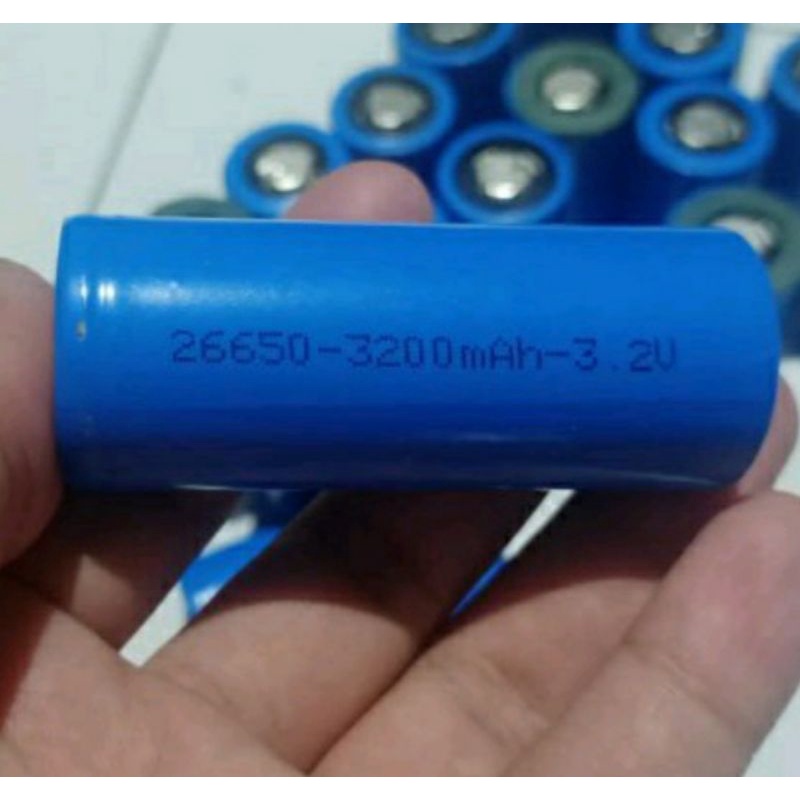 Baterai battery 26650 Lifepo4 copotan Lithium iron phosphate 3.2v cas ces charge 3200mah