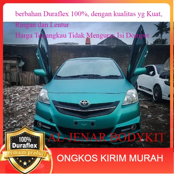 bodykit toyota vios 2007 2008 2009 2010 2011 2012  MURAH PENGIRIMANYA