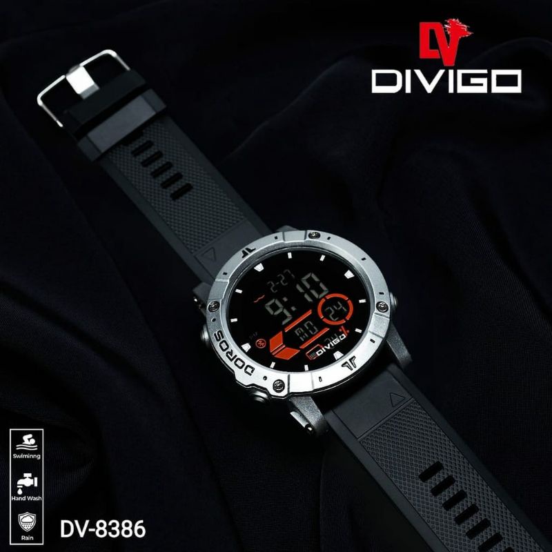 Jam Tangan Divigo 8386 Original Waterproof Bisa Cod