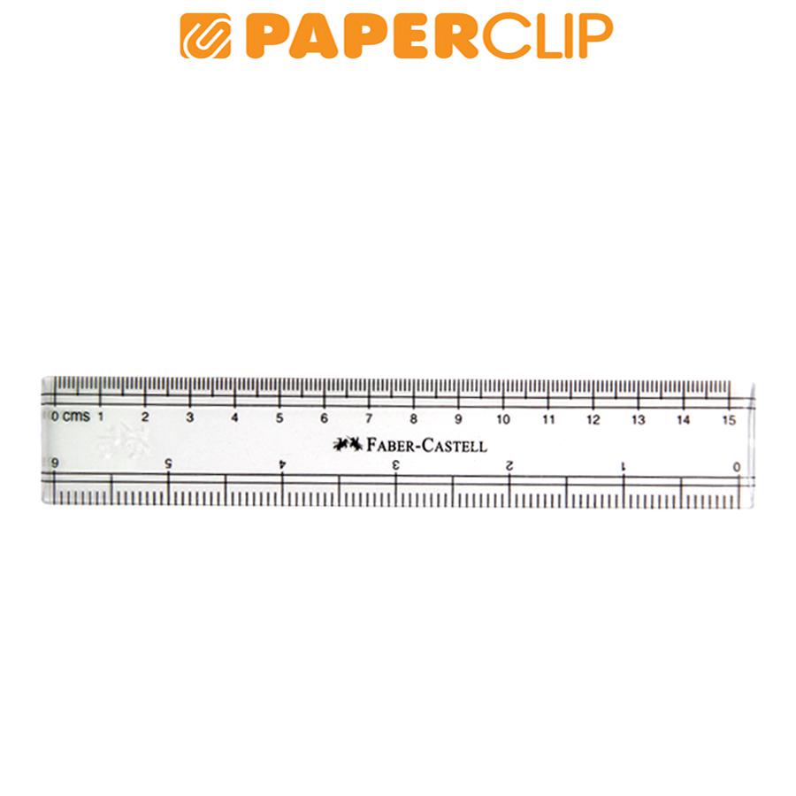 

RULER FABER CASTELL 15CM 170640