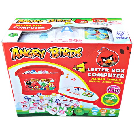 LETTER BOX COMPUTER ANGRY BIRD