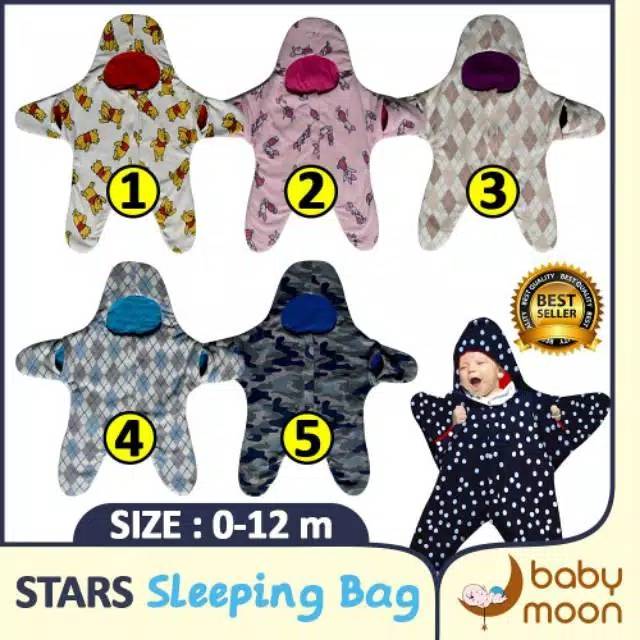 Star Sleeping Bag Babymoln sleeping Bag bintang Selimut bayi bolak balik Selimut bulu Star Sleeping Bag Babymoln sleeping Bag bintang Selimut bayi bolak balik Selimut bulu