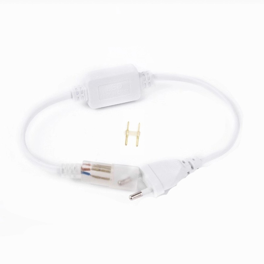 Kabel Socket Soket Power Led Strip Lampu Selang/Adaptor LedStrip Led Strip