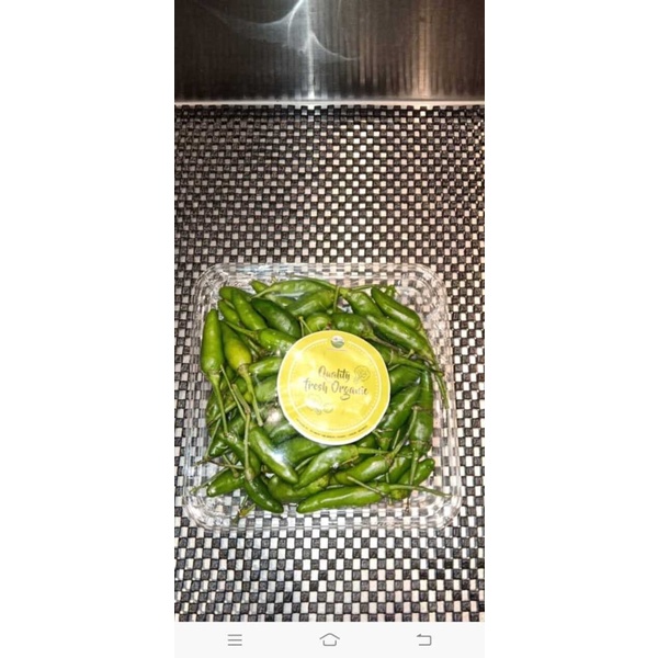 

Cabe Rawit Hijau 100Gr Pack