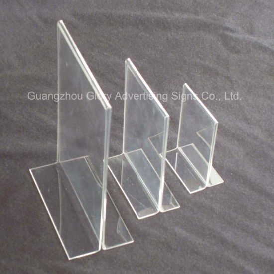 

akrilik display menu holder tent table meja