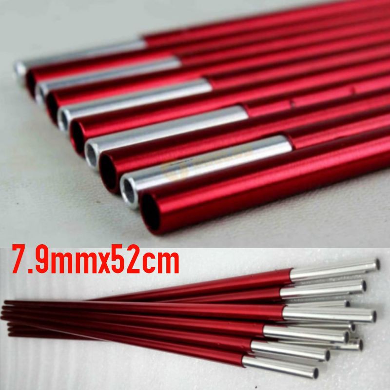 Frame Alloy 7.9mm x 52cm Frame Tenda Alloy Ringan Padat Java 2 Light