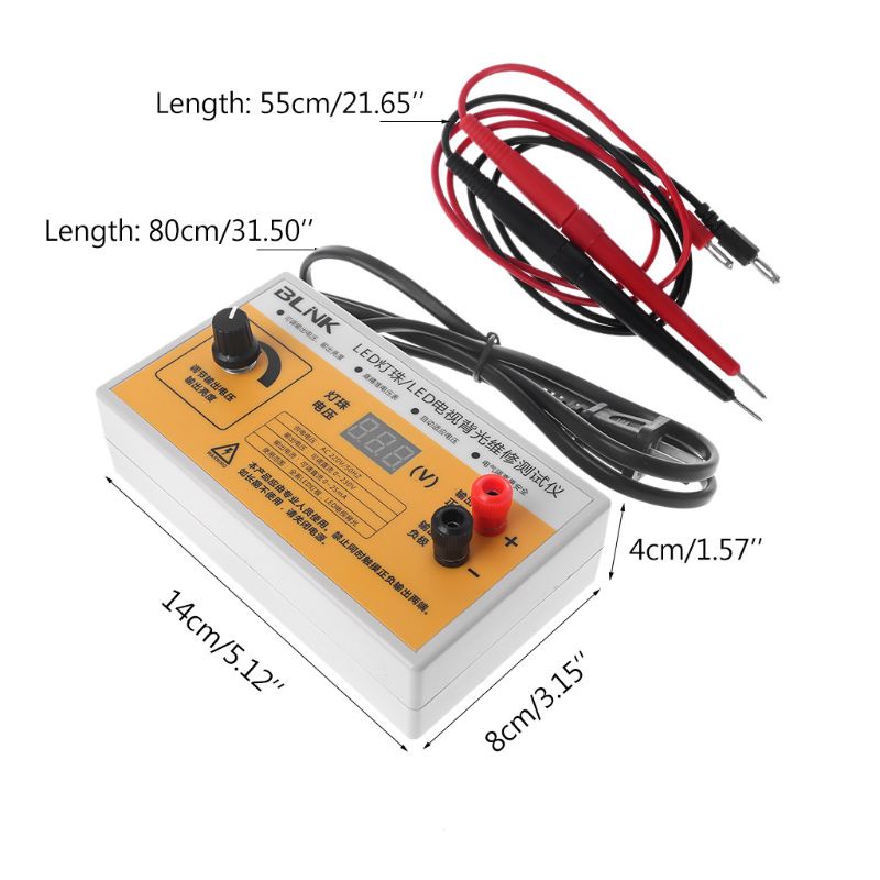 Tester Backlight TV LED btsg Lampu LED Strip Lamp Beads COB Sumber Cahaya Test Rep