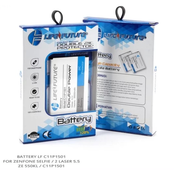 BATRE ASUS ZENFONE SELFIE / 2 LASER 5.5 ZE550KL C11P1501 DOUBLE POWER LIFE FUTURE