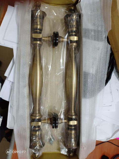 Handle Pintu Antik Kuningan 50cm