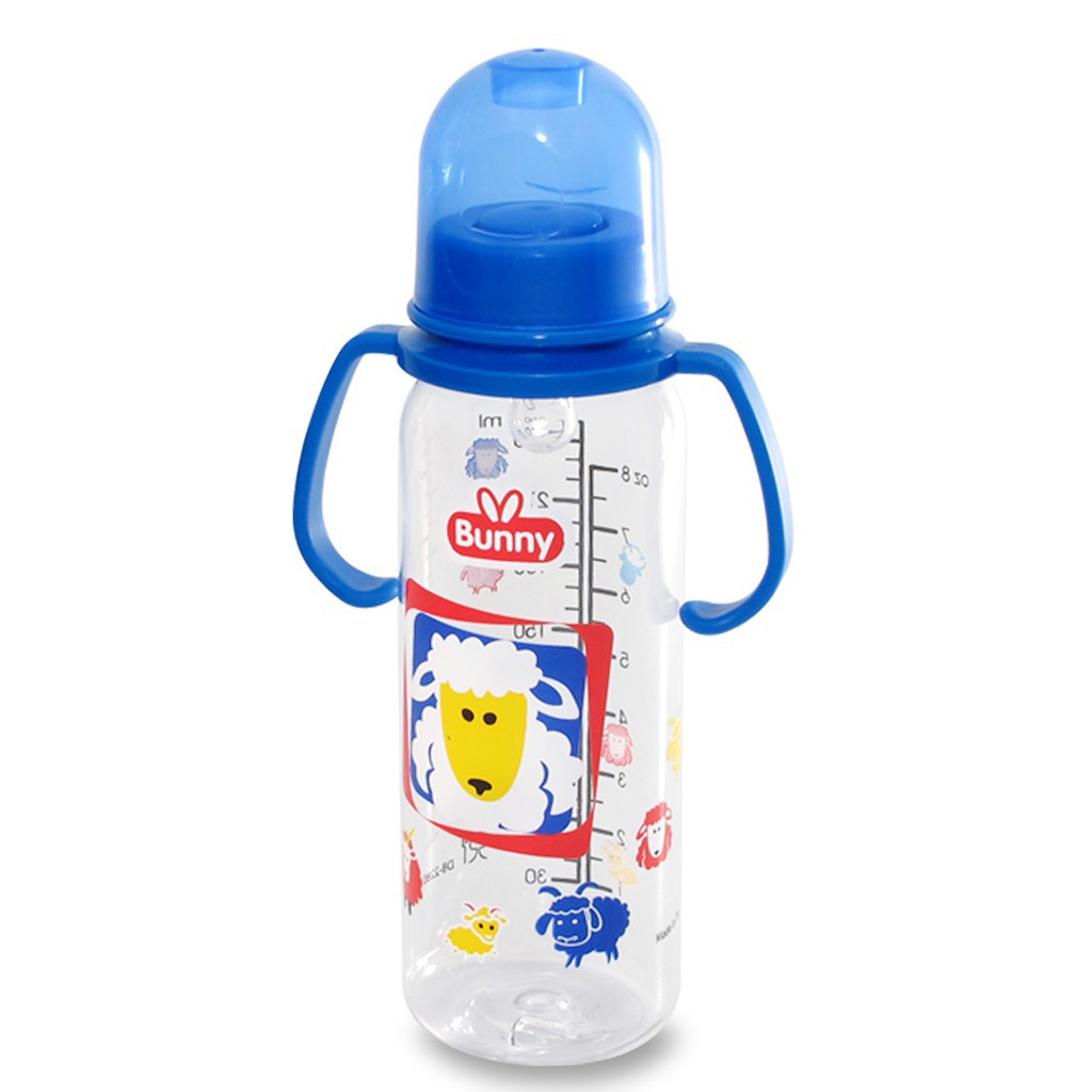 Botol gagang lusty bunny 240 ML - Botol Susu With Handle