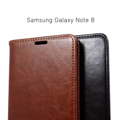 SARUNG BUKU SAMSUNG GALAXY NOTE 8 FLIP COVER BLUEMOON DOMPET HP