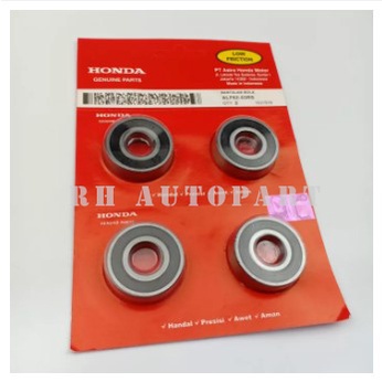 Bearing Laher 6203 RS Laher pres merek Honda ALF62-03 RS bantalan bola 6203 Bearing Ball 6203 RS New CBR 150R K45G, GL MAX, Kharisma, Legenda, Mega Pro, Revo, Supra Fit, Tiger