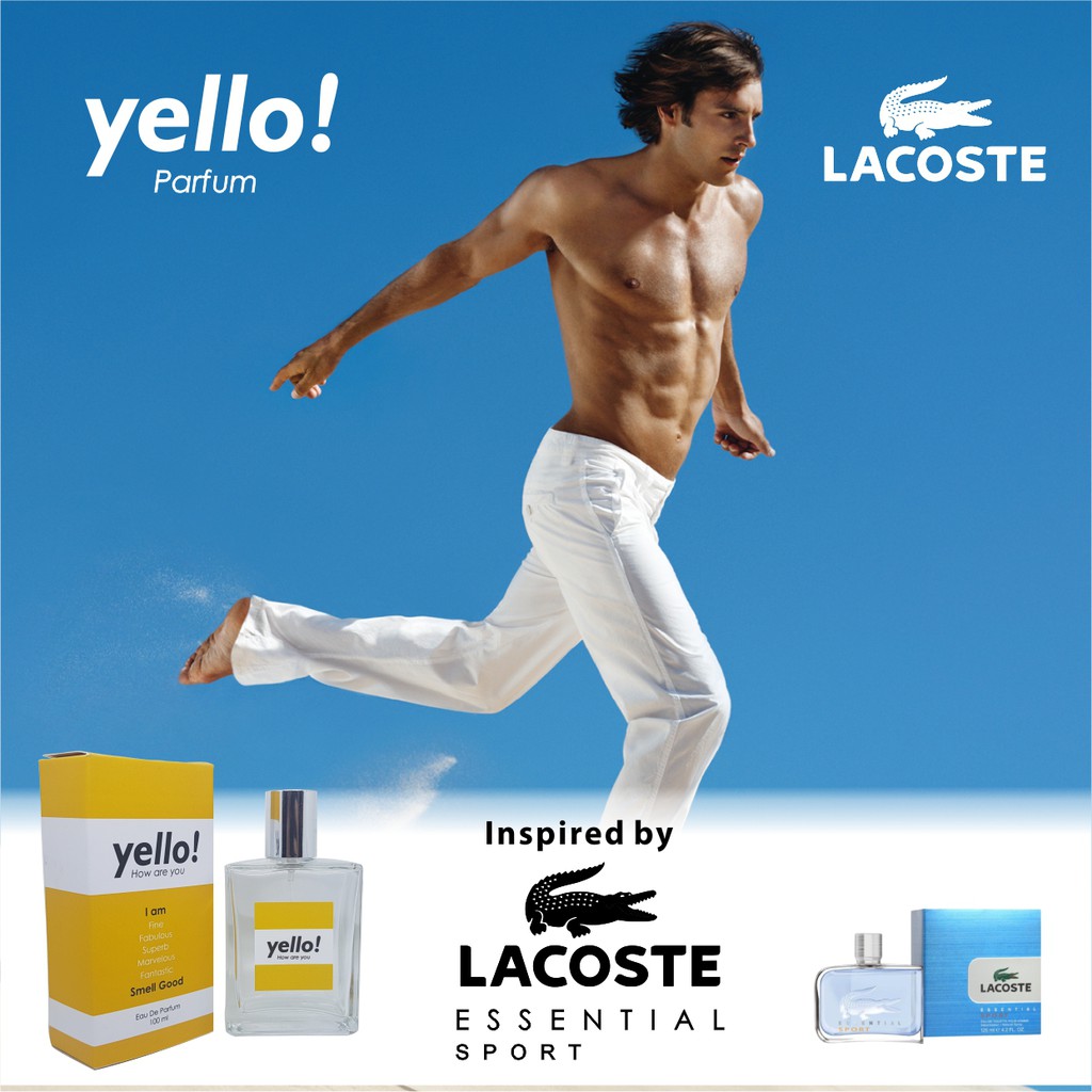 Yello Parfum Inspired by LACOSTE ESSENTIAL SPORT - Parfum Pria