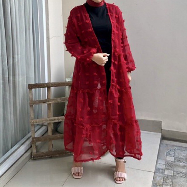 ALAMIYOO-RUBIAH LONG OUTER-RUBIAH OUTER-LONG OUTER-OUTER HIJAB-OUTER KONDANGAN-OUTER