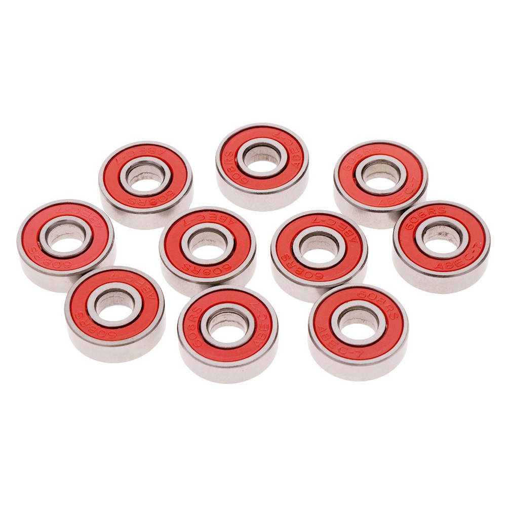 8pcs Bola Bearing ABEC-9 Untuk Skateboard / Roller Skate