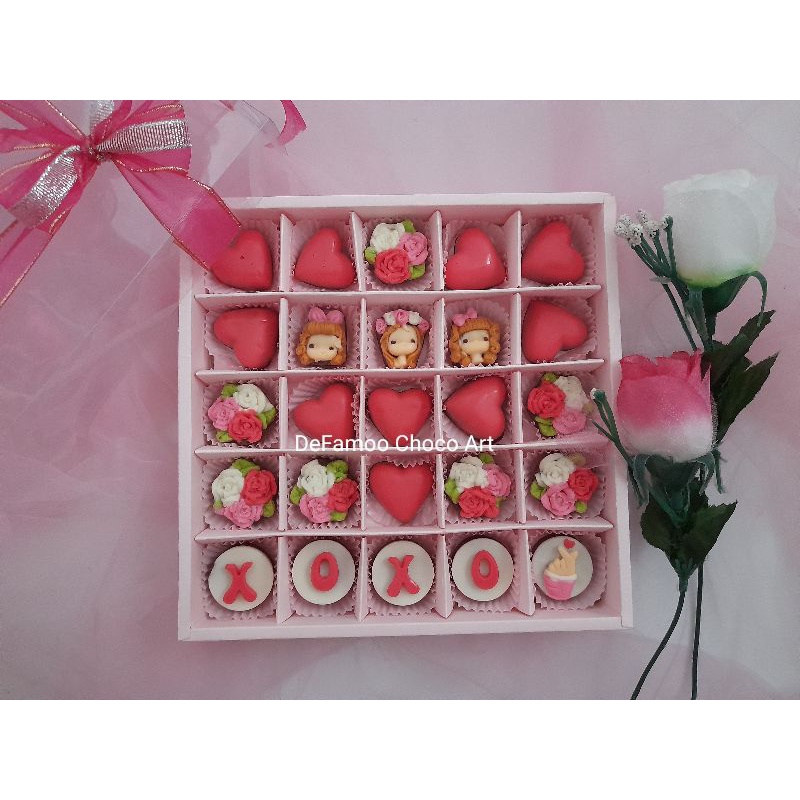 

kado ulang tahun anniversary valentine coklat box unik