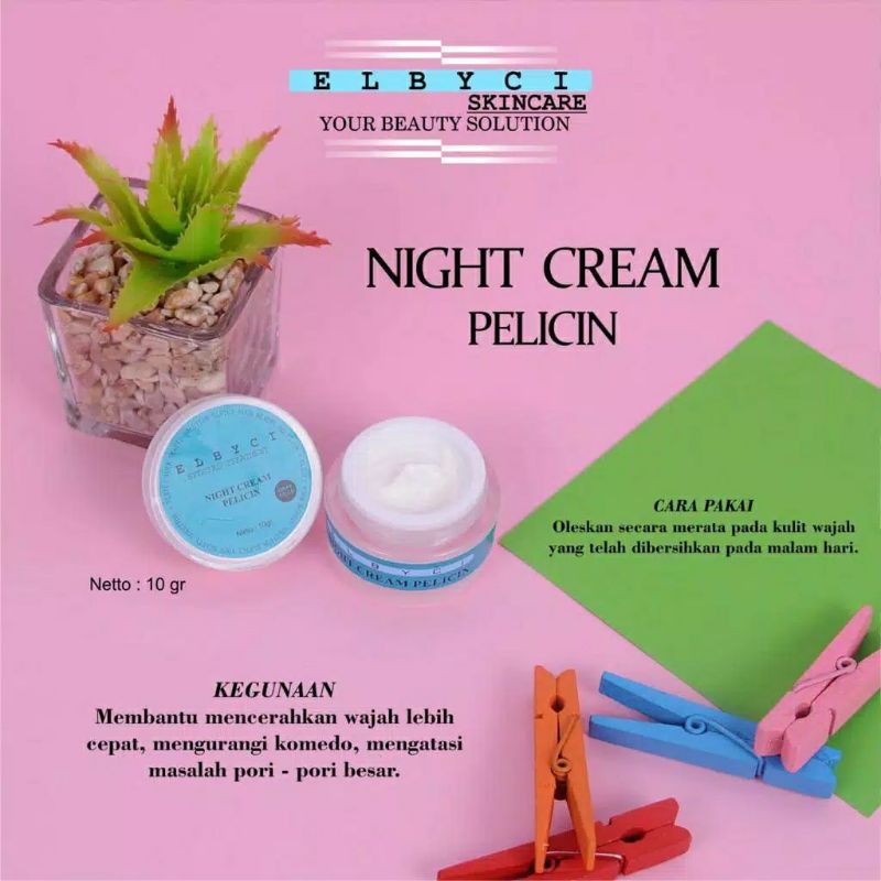 ELBYCI NIGHT CREAM PELICIN
