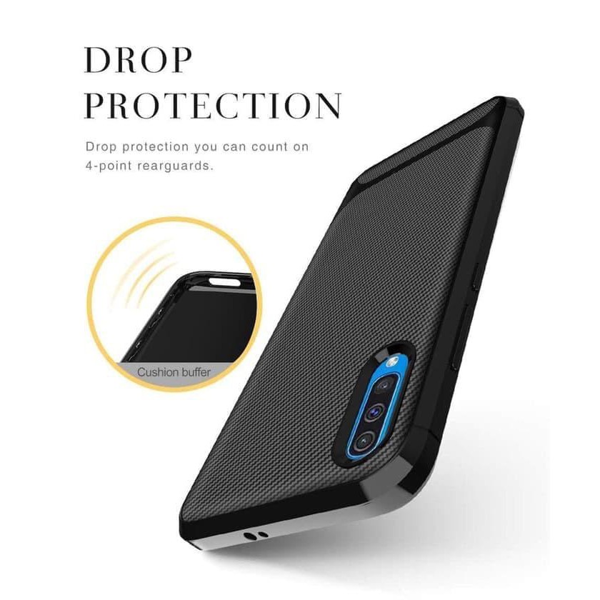 Realme C2 / Oppo A1K Soft Case Rugged Carbon