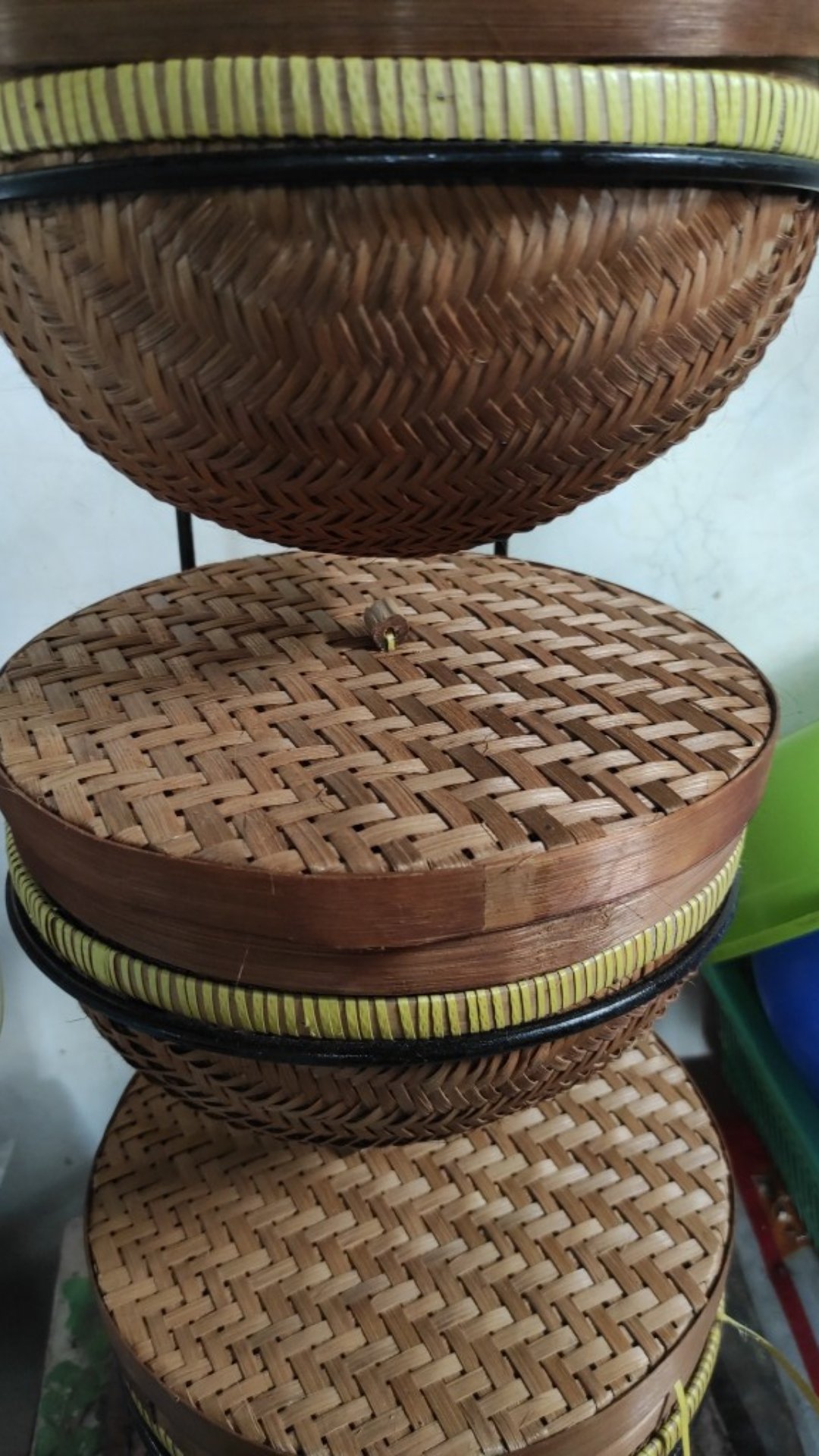 Rak Bawang/rak Dapur/rak Bumbu/rak Buah Diameter 25cm