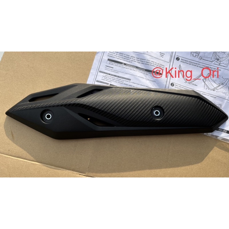 Tameng Cover Knalpot Beat Deluxe Beat Street 2020-2021