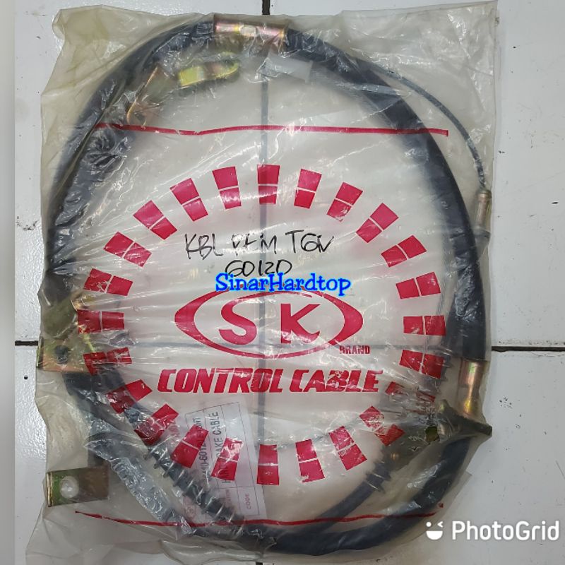 Kabel rem tangan hardtop FJ40 BJ40 tahun muda imitasi