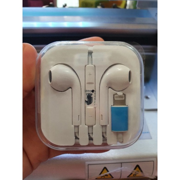 handsfree headset earphone lightning / headset lightning / earphone handsfree headset lightning / he