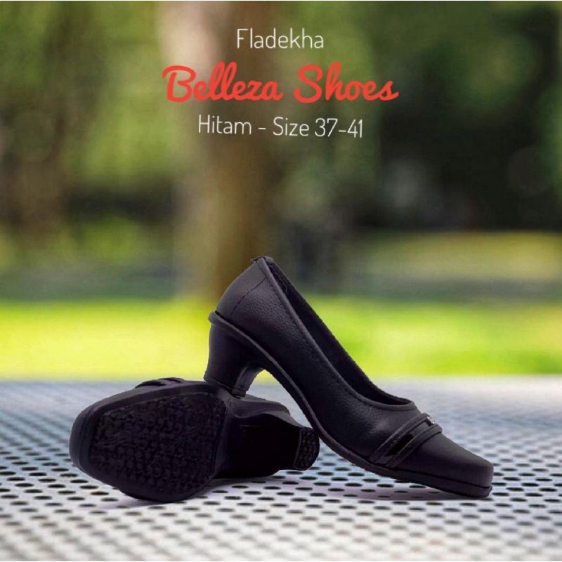 SEPATU KERJA WANITA/ SEPATU PANTOFEL WANITA HAK 5 CM BELLEZA TB 6