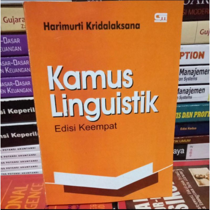 Jual KAMUS LINGUISTIK EDISI 4 OLEH HARIMURTI KRIDALAKSANA | Shopee ...