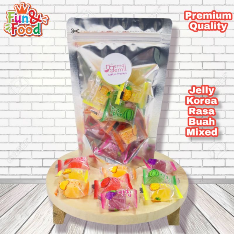 

Jelly Korea Rasa Buah Mixed Kualitas Premium