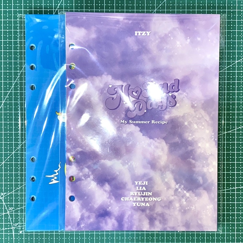 ITZY - No Bad Days NBD AUGUST / AGUSTUS & JULY| DIARY REFILL PAPER Yeji Lia Ryujin Chaeryeong Yuna