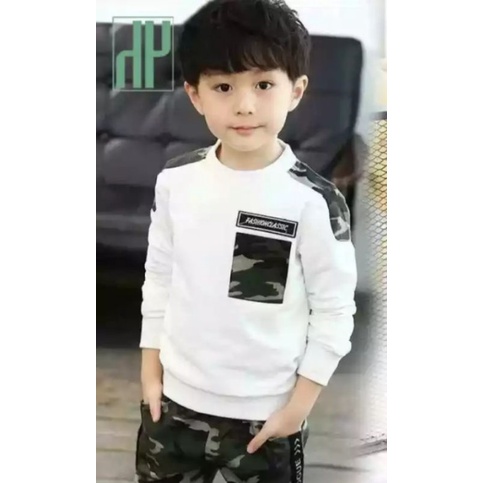 Setelan anak laki laki 1-5 thn motif army kids panjang baju anak laki laki baju anak termurah baju anak terlaris bisa pilih warna harga grosir