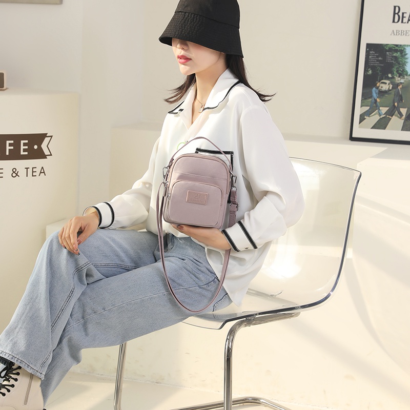 Hathin muii COLORFUL FOX 0466 Tas Selempang Wanita Sling Bag Wanita Shoulder Bag Wanita Bahan Anti Air