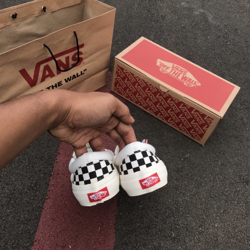 [BISA COD] Vans Slipon Checkerboard