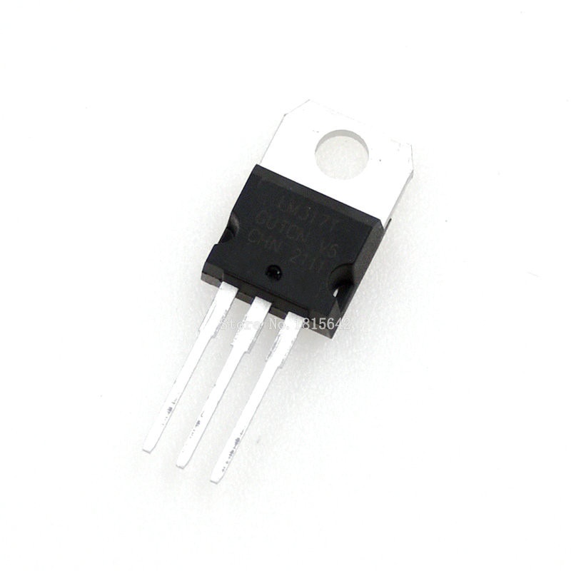 10pcs Transistor Trioda Regulator Tegangan Lm317 Lm317T Lm317 To-220 1.5a