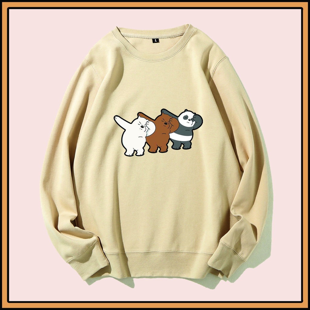 CALVIERO SHOP - BAJU SWEATER WANITA ATASAN WE BEAR DAB  SWEATER DEWASA BRAND ANIME SWEATER HODDIE FASHION CITAYEM SCBD FASHION WEEK FASHION VIRAL TIKTOK