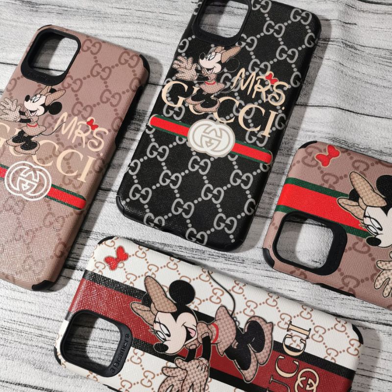 Softcase overseas iphone 11 pro max mickey gucci