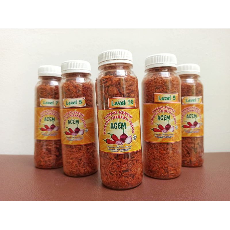 

[Lavanda Brownies] sambal kering bawang goreng pedas Acem