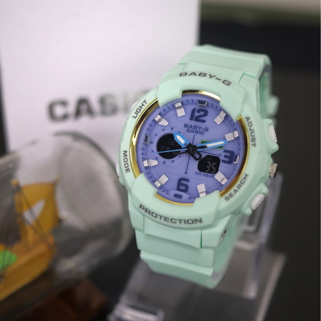 JAM TANGAN WANITA BABY-G CASIO BGA 210 GS