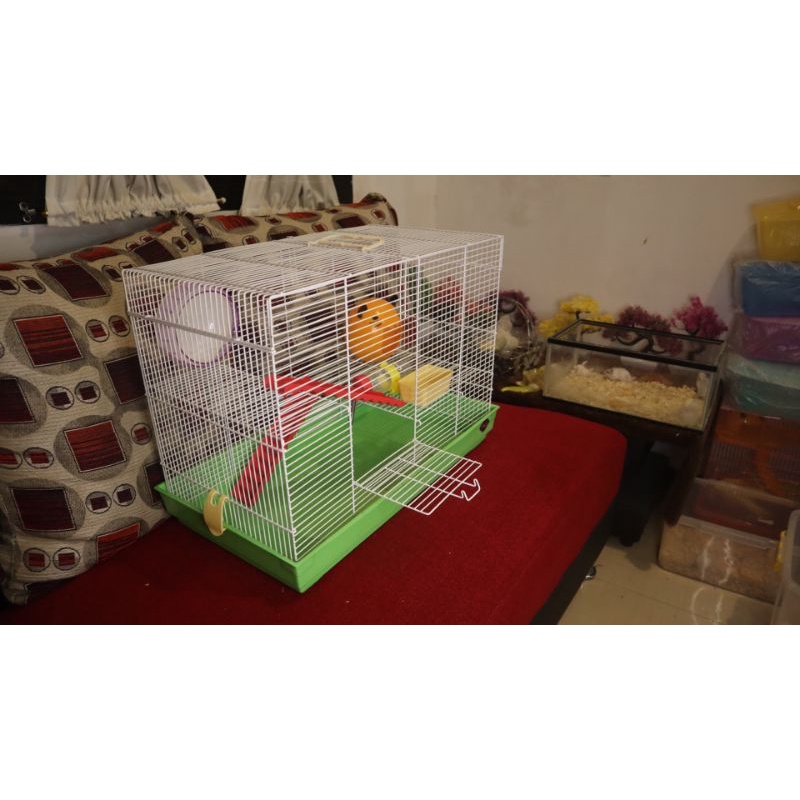 Kandang Hamster Jumbo Ukuran: 54 x 30 x 40 cm