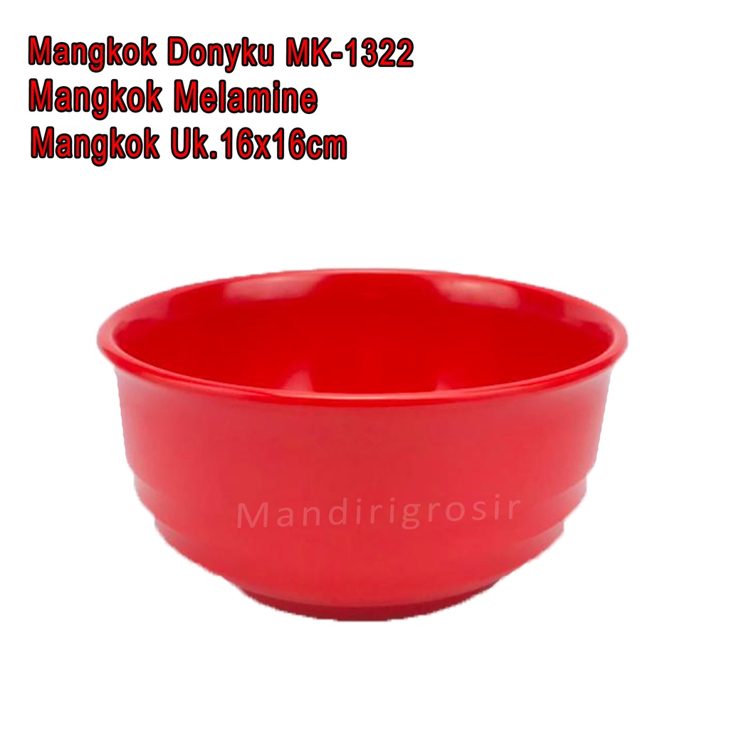 Mangkok Serbaguna * Mangkok Melamine * Mangkok * MK-1322 Uk.16cm