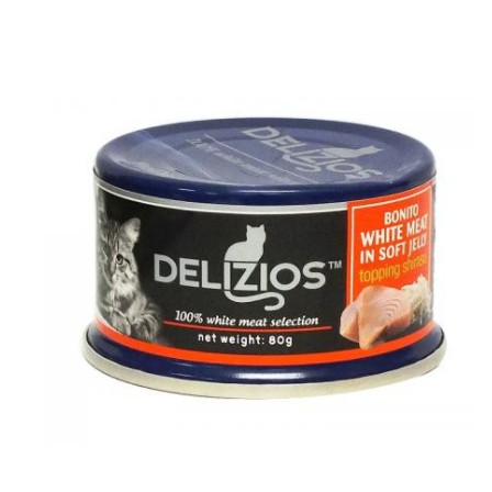 

Delizios Bonito WhteMeat soft jelly topping shirasu 80gr