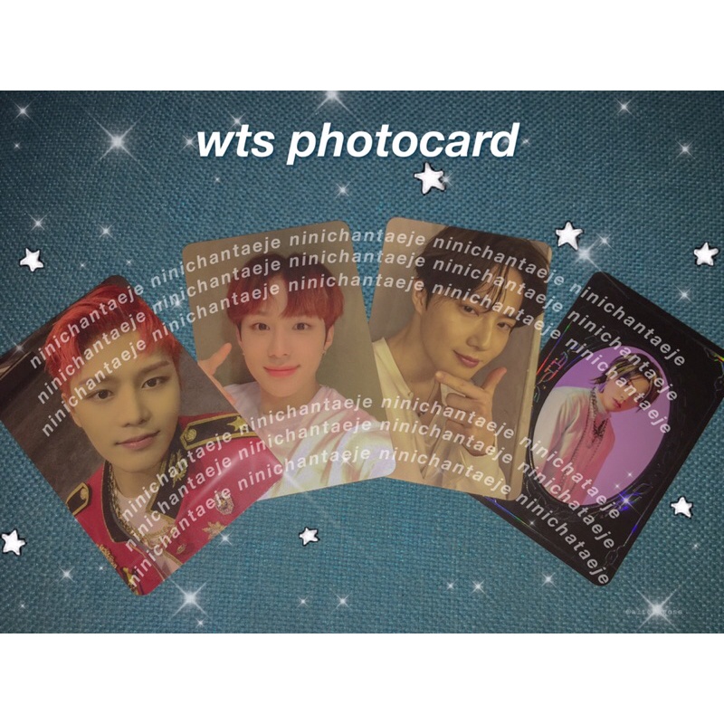 Photcard Jungwoo Taeil Suho YB Yuta