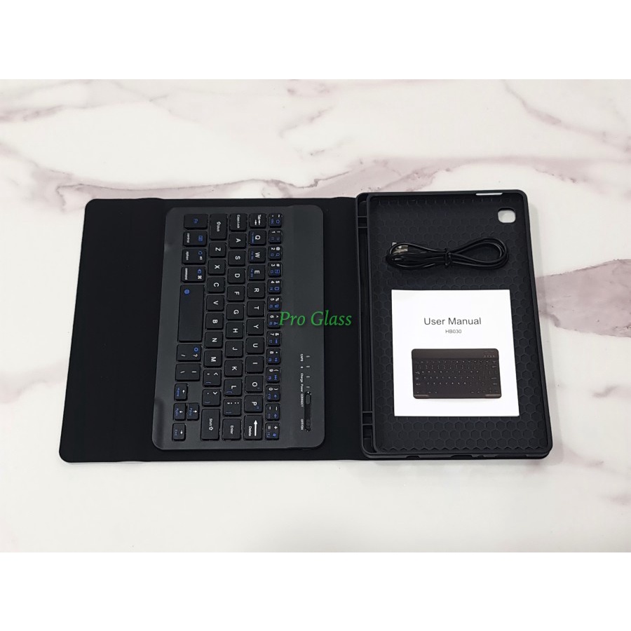 Samsung Tab A7 LITE T220 T225 8.7&quot; Book Cover KEYBOARD Bluetooth Case