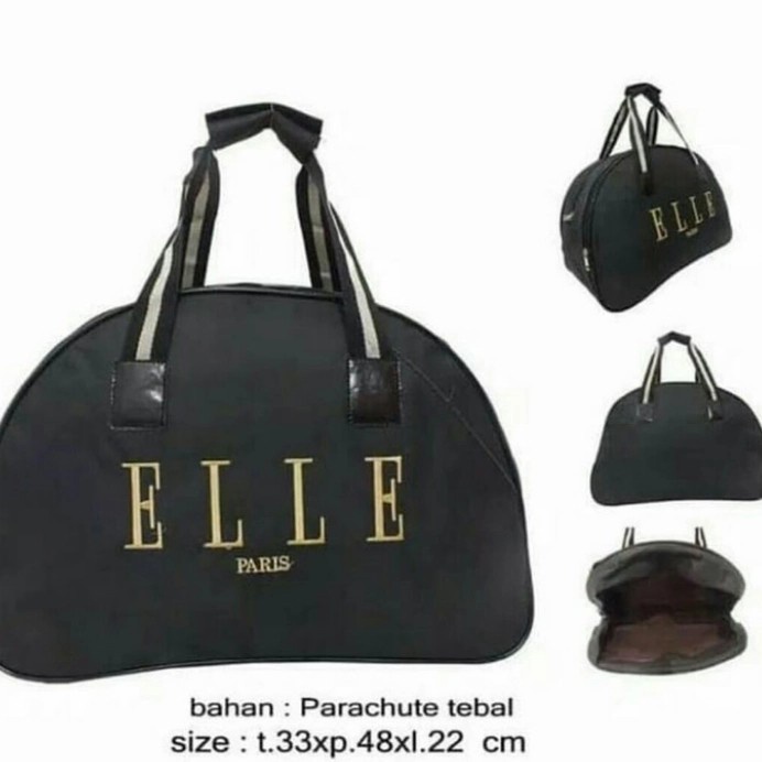 TAS PAKAIAN/ TAS TRAVEL BAG/ TAS JINJING ELLE WANITA PRIA SEDANG