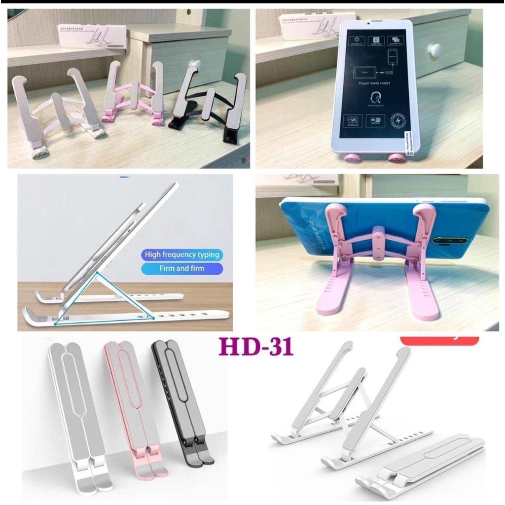 holder handphone tablet hd31 universal folding desktop holder phone tab